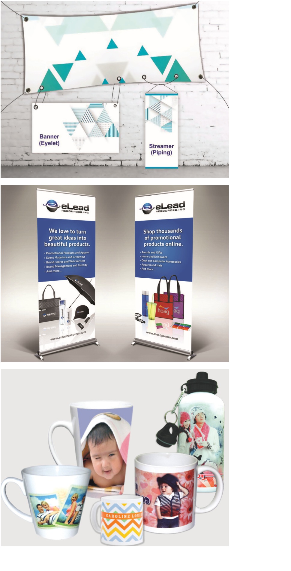 Posters, Roll-Up Banners and Marketing Flyers