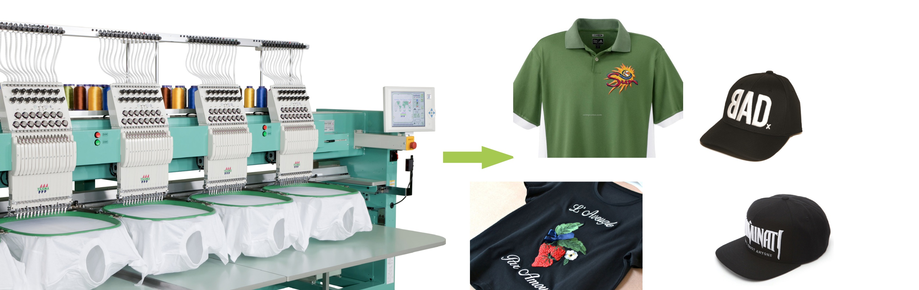 Computerized Embroidery Machine, Polo Shirts and Caps from Profile.pdf